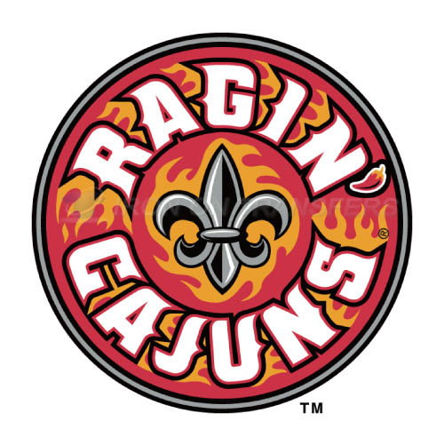 Louisiana Ragin Cajuns Logo T-shirts Iron On Transfers N4851